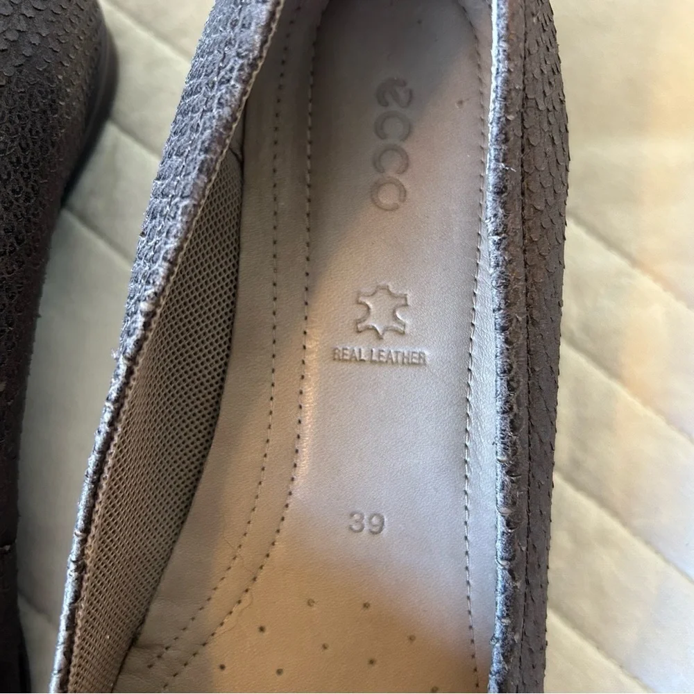 Ecco nwot leather